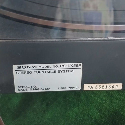 Sony PS-LX56 vintage automatic turntable, belt-drive