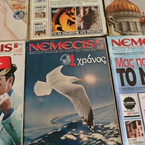 Nemecis magazine like new, 9 issues of political and social review