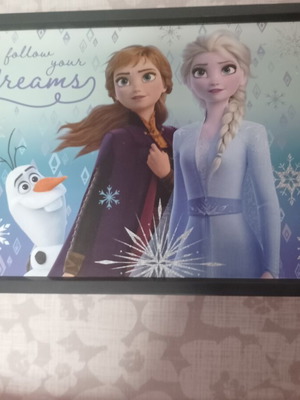 Storage box Anna & Elsa like new