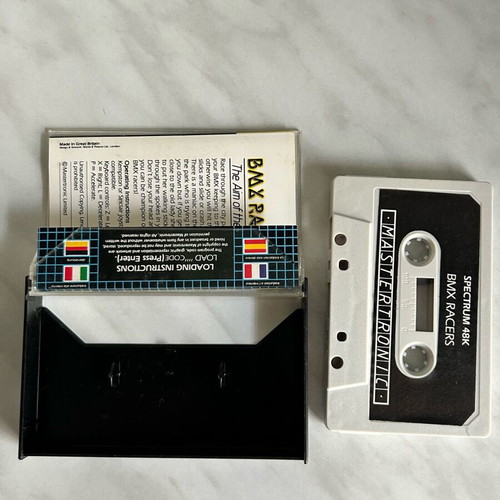 Spectrum Bmx Racers cassette used in good condition