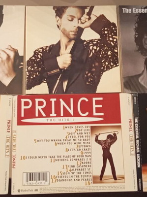 Σετ booklet Prince και Michael Jackson μεταχειρισμένα, pop