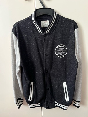 Boys bomber Zara μεταχειρισμένο, μαύρο και γκρι, ελαφρύ για άνοιξη/καλοκαίρι