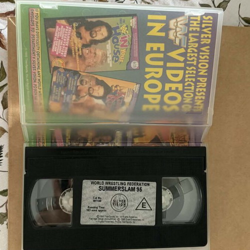 Summer Slam videocassette like new