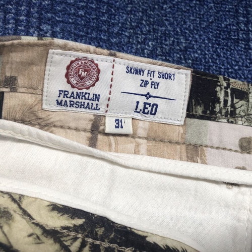 Franklin & Marshall Leo Skinny Fit Shorts new men's size 31