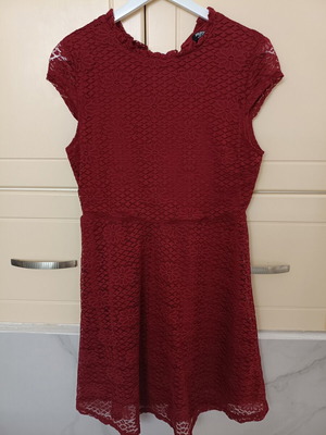 Zeagoo women's dress, deep burgundy, size Large