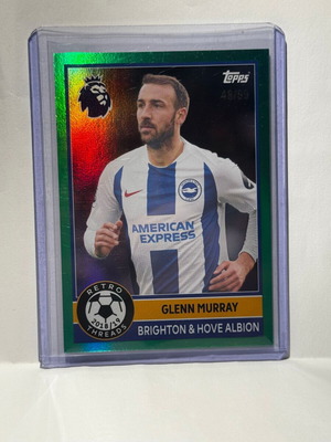 2025 Topps EPL Glenn Murray Retro Threads Green card new