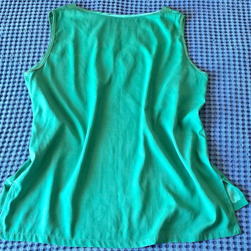 Turquoise blouse size XL
