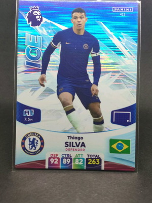 Картица Thiago Silva Ice Panini Andrenalyn XL 2024 като нова