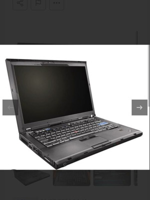 Lenovo R500 laptop used, Windows 10 Home, 4GB RAM, 120GB SSD