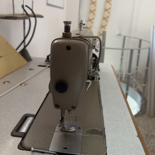 Brother DB2-B755-3 industrial sewing machine with table