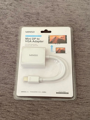 Mini DP to VGA Adapter new, sealed in packaging