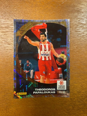 Theodoros Papaloukas Euroleague 2024-25 Panini sticker like new