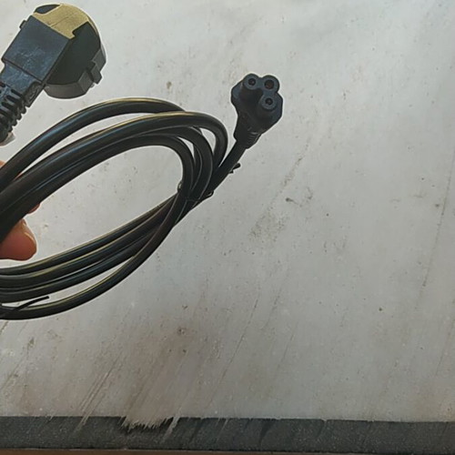 Schuko Power Cable Male 90° to IEC-320-C5 2m NEDIS CEGT10100BK20