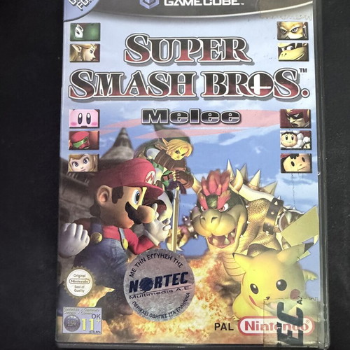 Super Smash Bros. Melee Nintendo GameCube game used, complete PAL Nortec