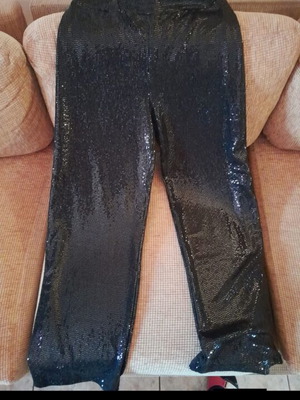 Pants with sequins new, size M