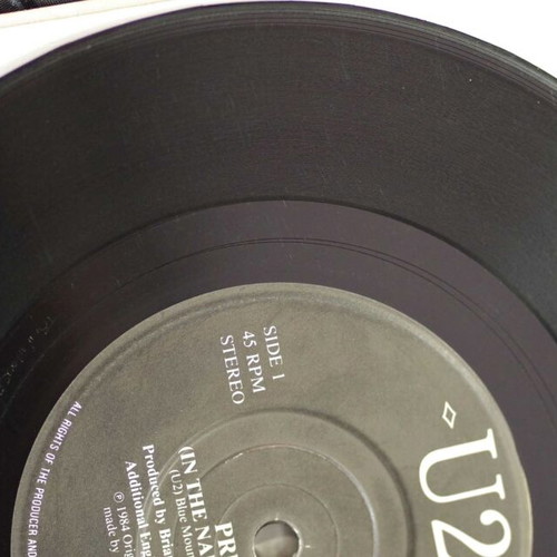 U2 Pride (In The Name Of Love) & Boomerang 7'' vinyl used, rock