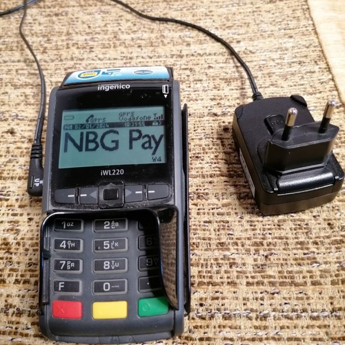 Wireless POS used from National Bank
