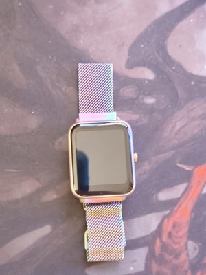 Ulefone Watch Pro smartwatch pink like new, 48 mm