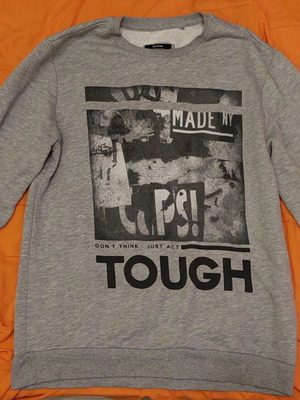 Bershka gray shirt like new, size L