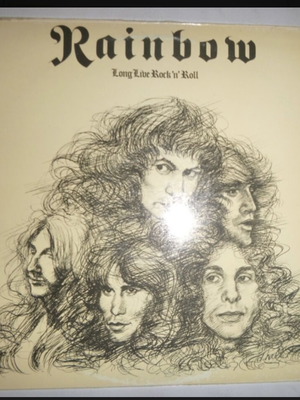 Long Live Rock 'N' Roll Rainbow LP like new, reissue, stereo