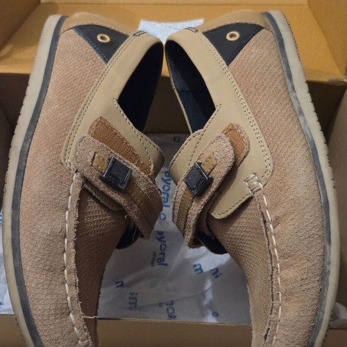 Mayoral moccasin shoes for boys like new, size 33, beige
