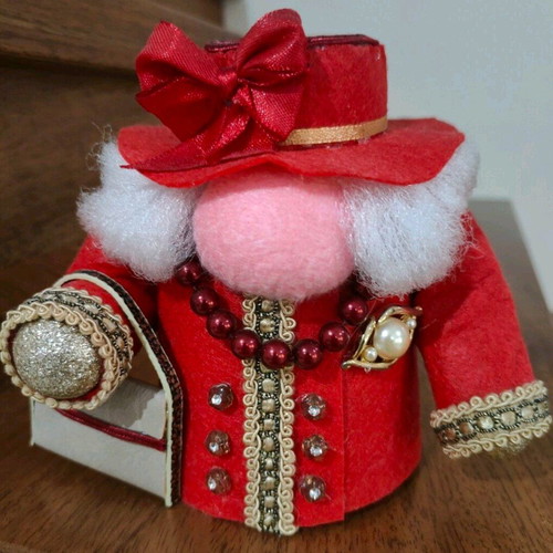 Doll handmade gnome The Queen made to order