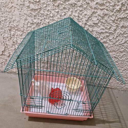 Birdcage for songbirds like new with all accessories
