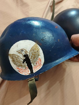 Ελληνικό κράνος Μ1 μεταχειρισμένο εποχής επταετίας