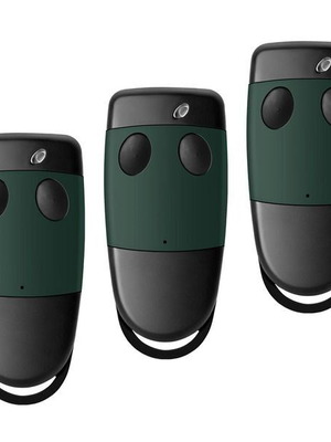 Cardin S449 garage door remote control, 433.92 MHz, 2 channels, set of 3