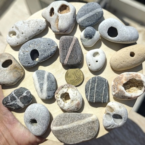 Sea stones for decoration
