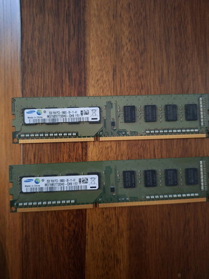 Μνήμες Samsung DDR2 4GB 2+2GB πακέτο μεταχειρισμένες