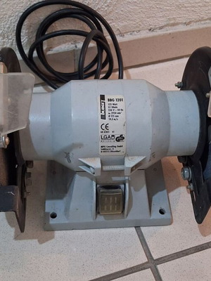 Τροχός λείανσης διπλός 125mm Budget BBG 1201 μεταχειρισμένος