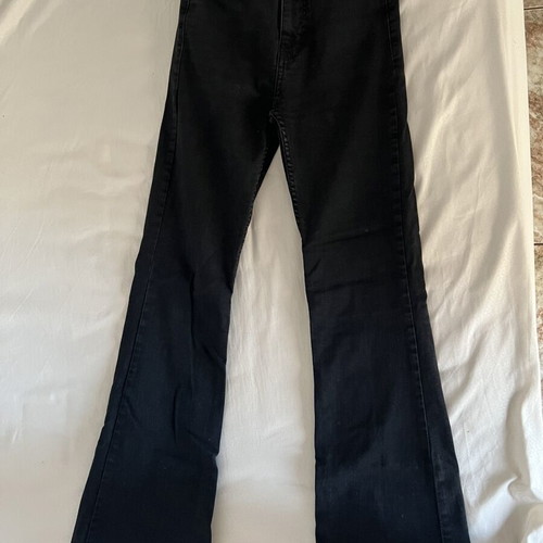 Bershka Black Flare Jeans like new, size XS