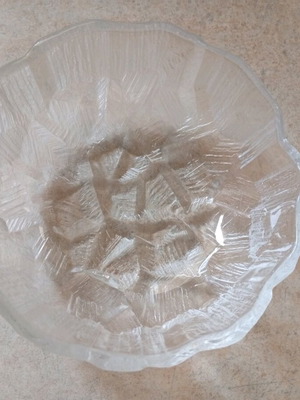 Glass bowls used, set of 2 pieces