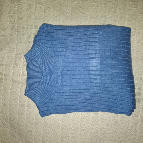 Baby Blue viscose half-turtleneck like new