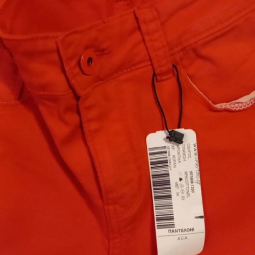 Celestino elastic pants xs coral new