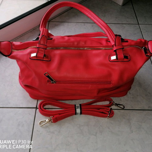 Women's red handbag like new