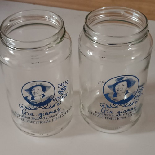Gia Giamas Traditional Soft Drink Glasses Pack of 2 New