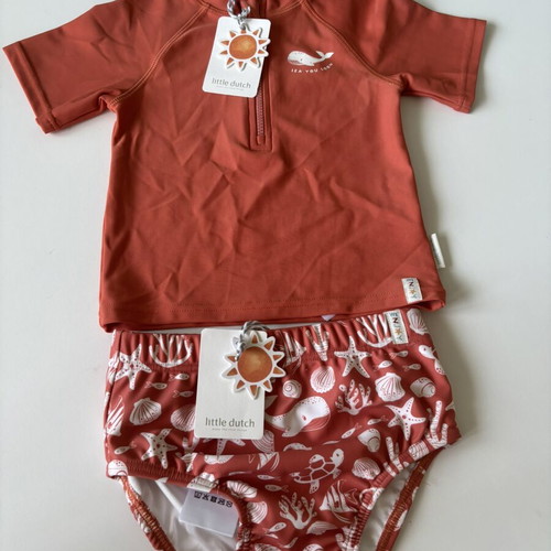 Little Dutch swim set 2 pieces size 74-80 new