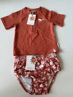 Little Dutch swim set 2 pieces size 74-80 new