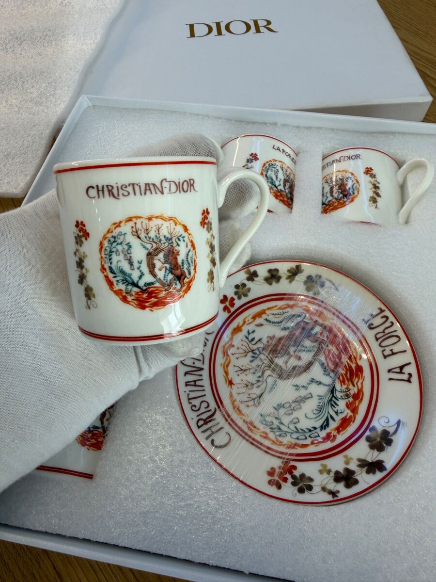 Christian Dior coffee set new, for 6… - € 150,00 - Vendora.cy