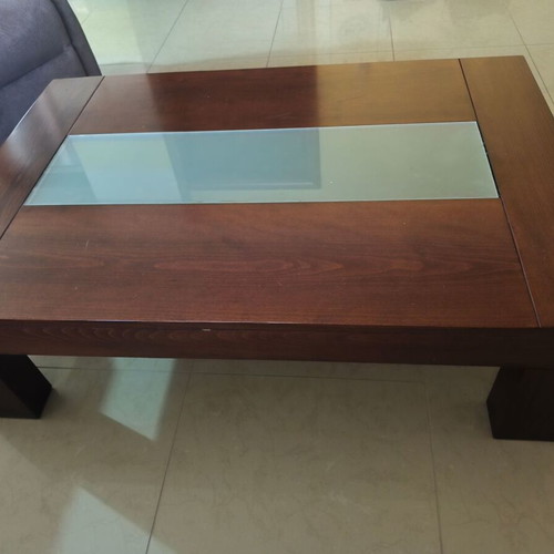 Living room and dining furniture set like new, solid wood