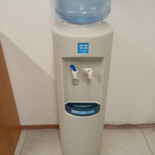 Water dispenser cold and hot water used