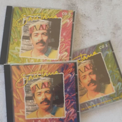 Carlos Santana CDs used, pack of 3