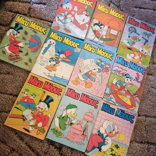 Mickey Mouse used issues 1007, 1010, 1011