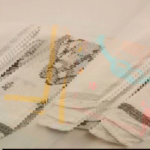 Πετσέτες λινές vintage καινούργιες, σετ 2, 44x69 εκ.