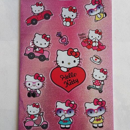 Hello Kitty sticker block with 200 stickers new