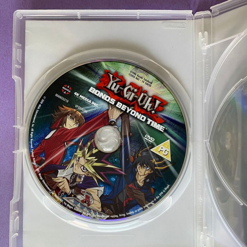 Yu-Gi-Oh! The Dark Side of Dimensions & Bonds Beyond Time 2-Movie DVD like new