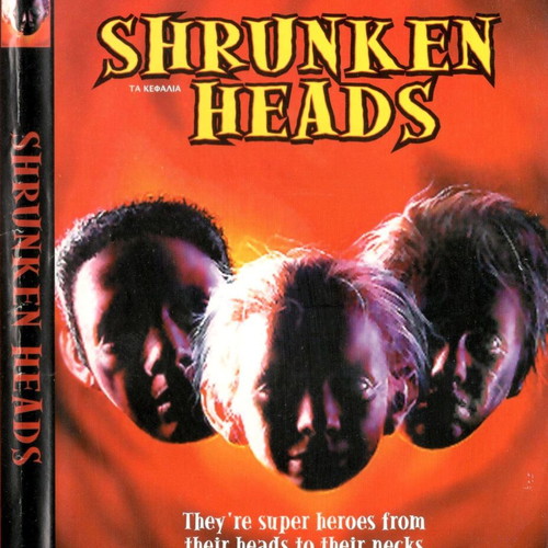 Shrunken Heads DVD used with Greek subtitles, comedy horror thriller
