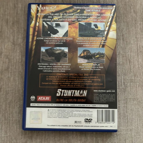 Stuntman PlayStation 2 game used, complete